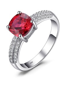 EdenBoutique Tökéletes Ruby ezüst gyűrű