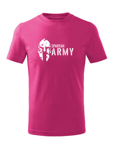 DRAGOWA Gyerek rövid ujjú póló Spartan army rózsaszín