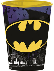 DC Comics Batman pohár, műanyag sárga-fekete 260 ml