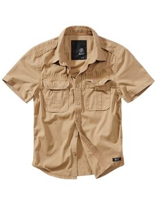 Brandit Vintage férfi ing, rövid ujjú 1/2, khaki