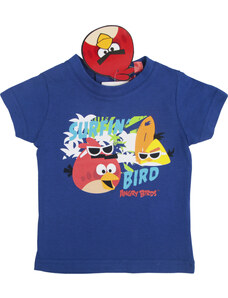 Angry Birds kék póló fiúknak