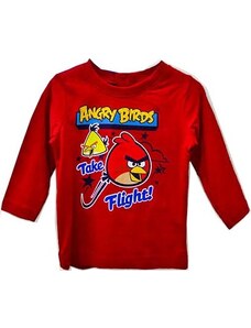 Angry Birds fiú piros póló