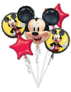 KORREKT WEB Disney Mickey fólia lufi 5 db-os szett