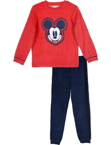 DISNEY Mickey Mouse piros-kék pizsama