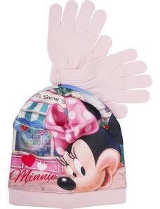 DISNEY Minnie Mouse lány rózsaszín szett teljes felületű mintával