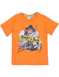 BASIC Jake and the Pirates narancssárga rövid ujjú fiú póló