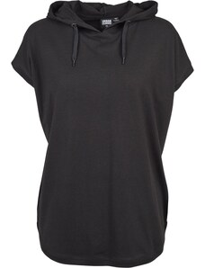 UC Ladies Women's sleeveless jersey with hood black