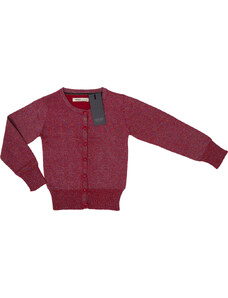 Piros lány pulóver gombokkal - Emoi
