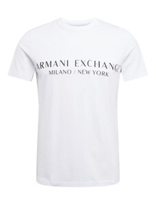 ARMANI EXCHANGE Póló '8NZT72' fekete / fehér