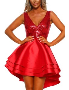 Beangel Női piros mini ruha Simona