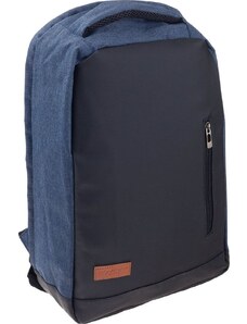 Rovicky kék-fekete hátizsák laptop zsebbel 17" NB9750-4474 NAVY