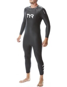 Férfi neoprén úszódressz tyr hurricane wetsuit cat 1 men black s/m