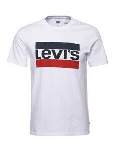 LEVI'S  Póló 'Sportswear Logo Graphic' tengerészkék / kárminvörös / fekete / fehér