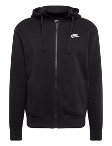 Nike Sportswear Tréning dzseki 'Club Fleece' fekete