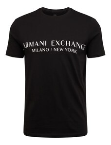ARMANI EXCHANGE Póló '8NZT72' fekete / fehér