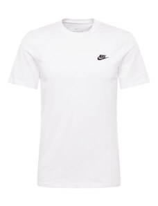 Nike Sportswear Póló 'Club' fekete / fehér