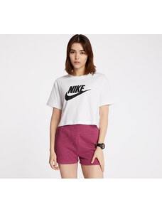 Női póló Nike Sportswear Essential Cropped Icon Future Tee White/ Black
