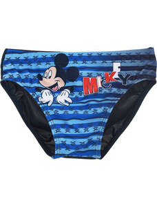 DISNEY Mickey Mouse fiú kék csíkos fürdőruha