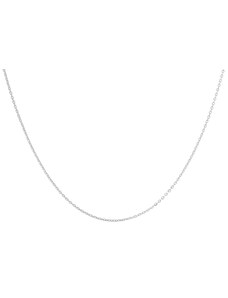 Starlit Fehér arany lánc, horgonyos medállal, 45 cm