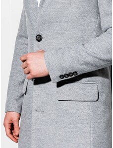 Ombre Clothing Férfi kabát Niko Gray C432