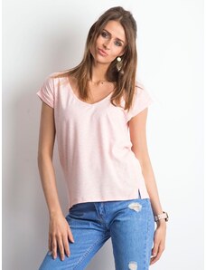 BASIC Női rózsaszín póló RV-TS-4839.34P-pink