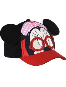 DISNEY Fekete/piros sapk 3D - Minnie Mouse