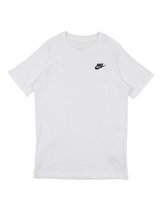 Nike Sportswear Póló fekete / fehér
