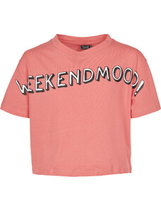 MT Kids Children's T-shirt Weekend Mood - pink