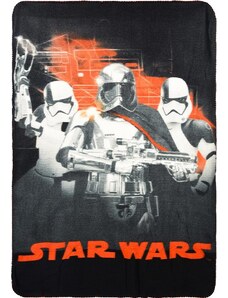 Fekete gyapjú takaró - Star Wars