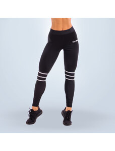 Stripes Black női leggings - GymBeam