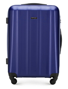 Polikarbonát közepes méretű bőrönd Wittchen, kék, polikarbonát