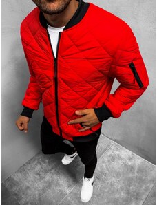 Férfi kabát piros OZONEE JS/MY01Z
