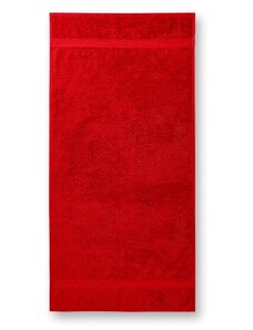 Malfini Terry Bath Towel pamut strandtörölköző 70x140cm, piros