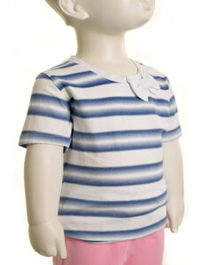 Gatti kék csíkos lány póló – 104