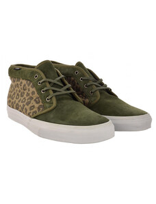 Vans zöld, leopárd mintás férfi cipő – 44 ½