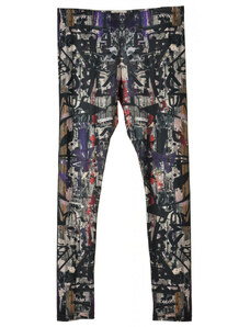 Pepe Jeans lila mintás női leggings – XL