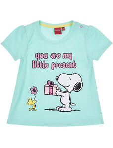 Peanuts Snoopy türkizzöld kislány póló