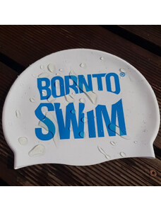 úszósapka borntoswim classic silicone világos kék
