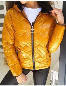 Stock Tökéletes női sárga átmeneti kabát vty1407