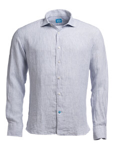 Panareha PHUKET Striped Linen Shirt grey