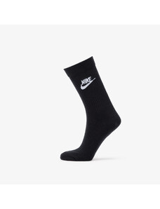 Férfi zoknik Nike Sportswear Everyday Essential 3-Pack Crew Socks Black/ White