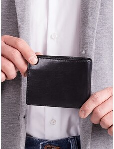 Fashionhunters Férfi hosszú fekete pénztárca