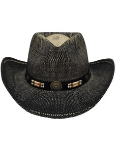 Fox Outdoor szalma kalap Texas, feketés barna