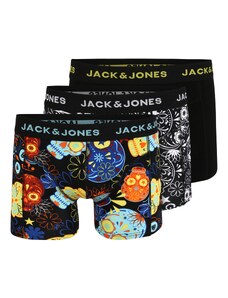 JACK & JONES Boxeralsók világoskék / sárga / narancs / fekete