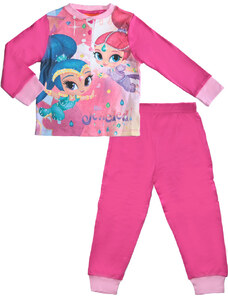 BASIC Rózsaszín lányos pizsama - Shimmer és Shine