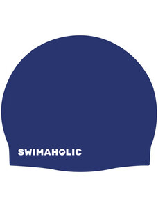 úszósapka swimaholic seamless cap sötétkék