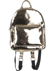 Urban Classics Accessoires Midi Metallic Backpack Gold