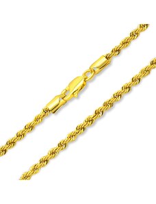 Ékszerkirály 14k arany nyaklánc Waless, 45 cm