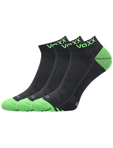 3PACK Sötétszürke VoXX bambusz zokni S