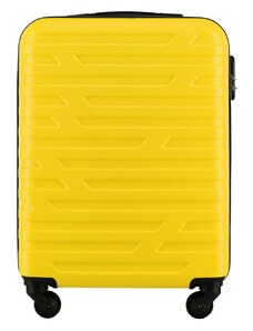 ABS Kabinbőrönd Wittchen, sárga, ABS